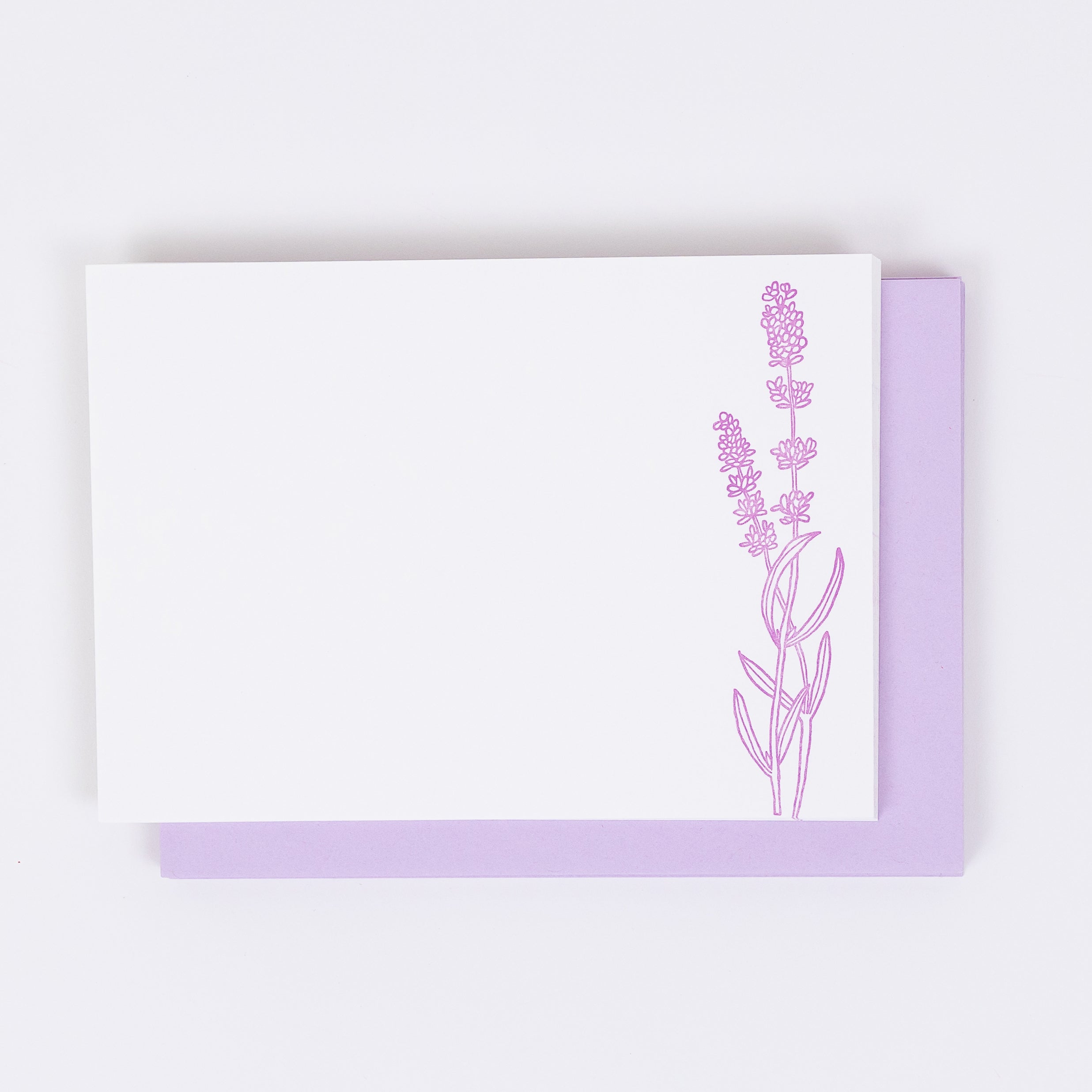 Notes Design Lavender Note Card Pack: Lavender – Macon York Press